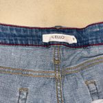 Cello Distressed Frayed Denim Jean Shorts Photo 4