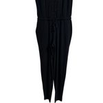 Ralph Lauren NWT Skinny Jersey Jumpsuit Women’s Size XS Black Cotton Romper Photo 6