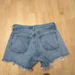 AGOLDE  Parker Long Shorts Mid Wash Cut
Off Size 29 Photo 4