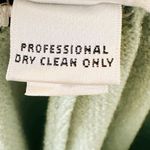 St. John Sport Pastel Mint Green Wool Wide-Leg Knit Pants Size S Photo 8