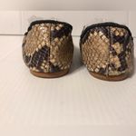 Sam Edelman leather snake embossed slip on flats shoes size 7.5 M Photo 5