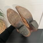 Old West  Womens Western Burnt Tan Leather Cowboy Boots 7B Photo 6