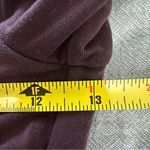 Wilfred Aritzia  Women’s Lydia Ruched Brown Long Sleeve Crop Top Size S Photo 4