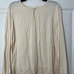 LC Lauren Conrad Ivory Blouse Lauren LC Conrad Photo 0