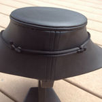 Moss Green glass donut Necklace Photo 2