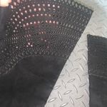 Boutique Black faux suede boots Photo 2