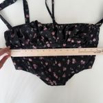 House Of CB Gene Corset Top Women Large Black Floral Bustier Feminine Coquette Photo 12