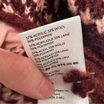 Maeve Anthropologie  Sigfried Pink Wool Marsala Crewneck Sweater Size XSmall NWOT Photo 3