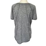 Avia women's XL gray heather stretchy pullover short sleeve crew neck t-shirt Photo 3
