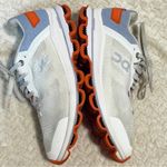 ON Women's Cloudsurfer 6 Running Sneakers White Orange Size 7.5 Photo 8