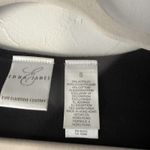 Emma James Sweater Vintage Small Black Embroidered Floral Cardigan Top Beaded Photo 4