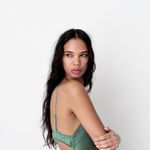 ZARA  Dress wedding emerald green Slip Midi Satin Effect Maxi Coctail Party Photo 11