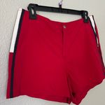 Tommy Hilfiger Red Performance Athletic Shorts Photo 1