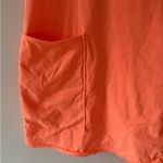Free People FP Movement Hot Shot Mini Dress in Neon Coral Orange Size Large Photo 4