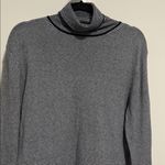 Scotch & Soda  Men's Turtleneck Sweater - Black and White Stripes Photo 2