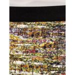 BCBGMAXAZRIA Sexy BCBGMaxaxria Grayce Black/Multicolor Panel Slit Pencil Skirt Size 8 Photo 4