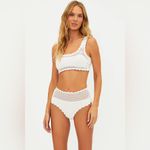 Beach Riot  Wyatt Bottom White Crochet, BRAND NEW Size Medium, $138 Photo 3