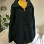 World Famous Sherpa green teddy zip up jacket Photo 2