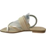 Dolce Vita Perris Cream Sandals Buckle Leather Slingback Double Strap size 9.5 Photo 4