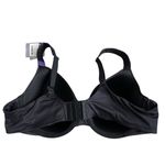Catherines  Intimates Full Coverage Smooth Underwire Bra Plus Size 46B Black Photo 3