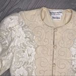 Vintage Morton Myles for the warrens neimen Marcus longer sleeve blazer jacket Tan Size 6 Photo 1