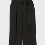 Banana Republic  Factory Black Ruffle Jumpsuit Photo 0
