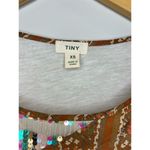 Anthropologie Tiny Sammi Sequined Top Size XS Photo 4