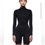 Tankair Black Turtleneck Bodysuit Romper Size XS Photo 1