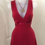 Y2K Romantic Whimsygoth Gothic Red asymmetrical handkerchief hem Fairy V Photo 0