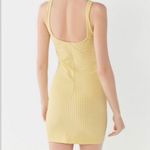 Urban Outfitters  yellow gingham mini dress Photo 1
