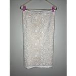 With Jean New  Dylan Midi‎ Skirt in White Dahlia Small S Photo 1