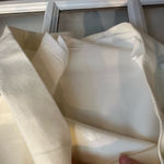 Cynthia Steffe  Black & Cream Peplum Embellished Sequin Beaded Midi Dress Size 2 Photo 9