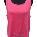 Athleta Essence Mesh Trim Tank Top. Bright coral color SIZE XL Photo 0