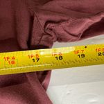 Andree by Unit  rayon embroidered tunic lightweight maroon boho casual earthtones Photo 8