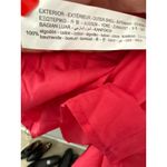 ZARA  Ruffled Babydoll Scrunched V-Neck Mini Dress Fuchsia Pink Size XS‎ Photo 10