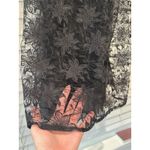 Victoria's Secret Vintage Gold Label Sheer Black Lace Teddy Small Dark Romantic Photo 1