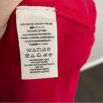 Free People Dress Be My Baby Ruched Mini Flutter Sleeves Covered Button Back Red Photo 13