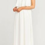 Show Me Your Mumu White Caitlyin Ruffle Maxi Dress Size M NWT Photo 0