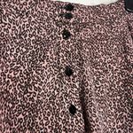 Urban Outfitters  Pink Leopard Animal Print Skater Circle A-Line Short Skirt M Photo 2