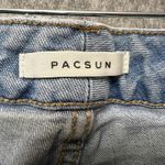 PacSun Mom Jeans High Rise Light Wash Denim Comfort Fit Womens Size 25 Photo 6