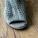 Dirty Laundry  Charcoal Peep-Toe Heeled Boots Photo 5