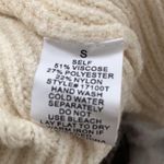 Boutique cream open back sweater Multi Size M Photo 6