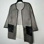 Patrizia Luca mesh cardigan Black Size M Photo 1