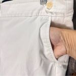 Talbots Imperfect Signature White Trousers short pants size 10 pockets cuffed Photo 2