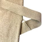 Faherty Jackson Sweater Dress in Oatmeal Heather Cozy Collared Belted Size Large Tan Photo 6