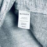 Athleta Women's Gray Modal Blend Cowl Neck Long Sleeve Pullover Top Small Photo 4