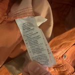 Madewell  classic straight Jean 28t orange corduroy Photo 4