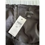 Ann Taylor New Petite Black Short Sleeve Lace Sheath Dress Lined Keyhole NWT 8P Photo 2