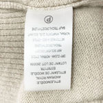 Theory Royal Cashmere Cowl Neck Sweater Light Tan Jumper Turtleneck Size Small Photo 12