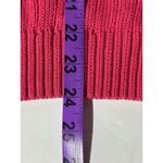Brooks Brothers  346 Pink Cable Knit 100% Mercerized Cotton Sweater Womens Large Photo 7